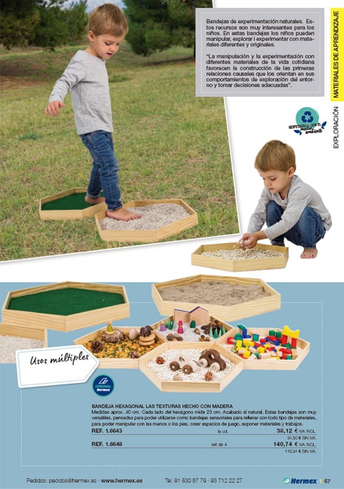 Equipamiento aulas Montessori